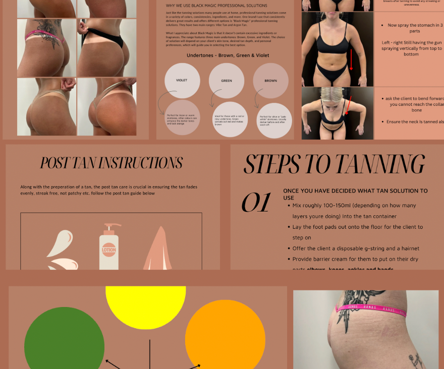 IN PERSON SPRAY TAN COURSE