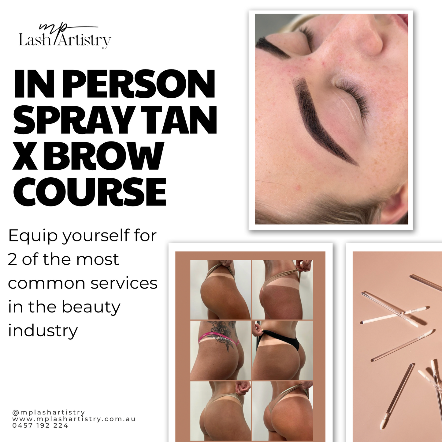 BROW BLUEPRINT X SPRAY TAN COURSE - IN PERSON