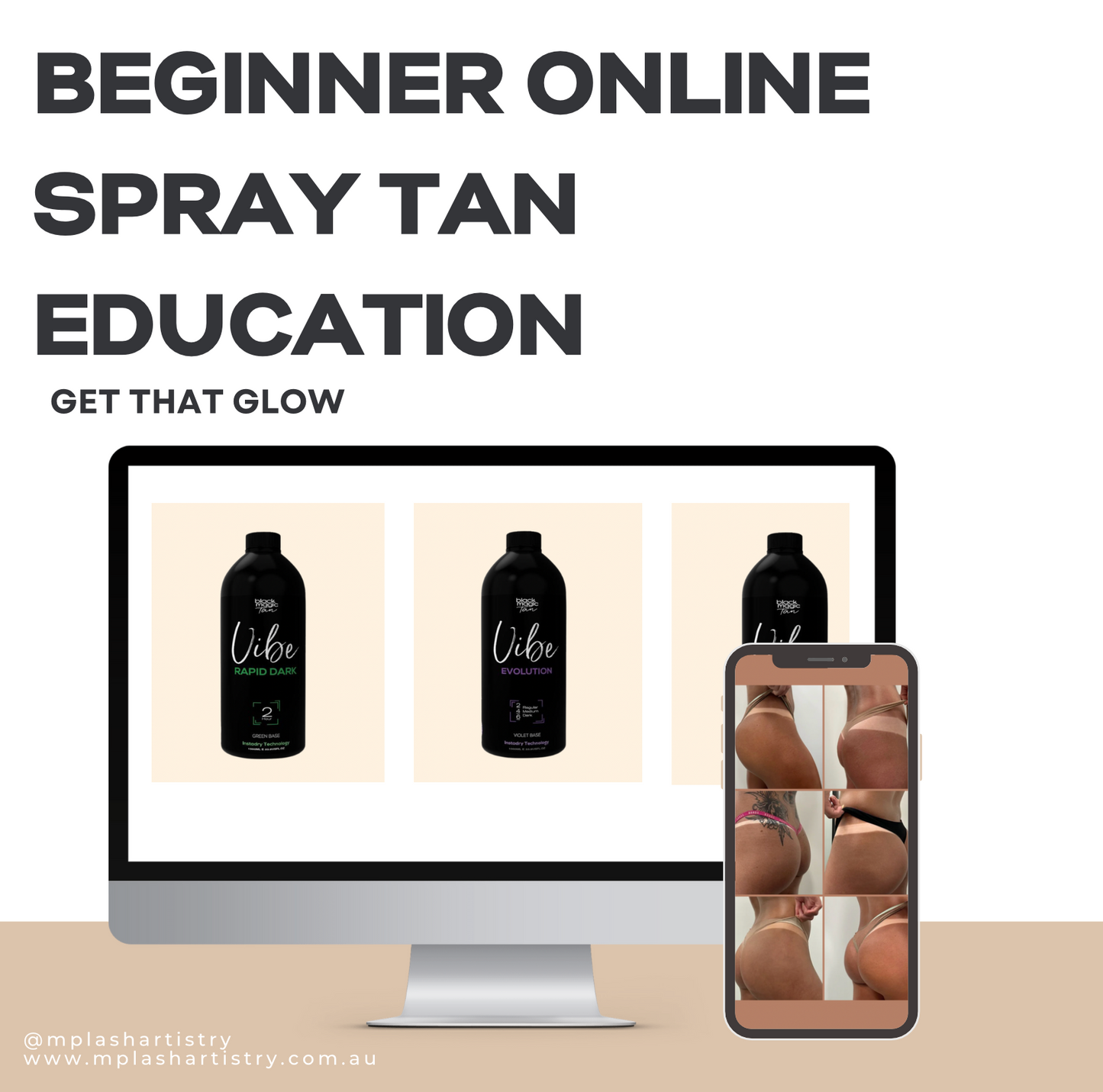 ONLINE SPRAY TAN COURSE