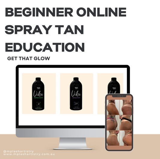 ONLINE SPRAY TAN COURSE